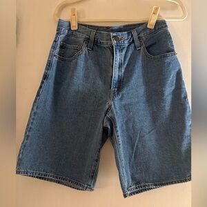Levi's Women's baggy dad jorts